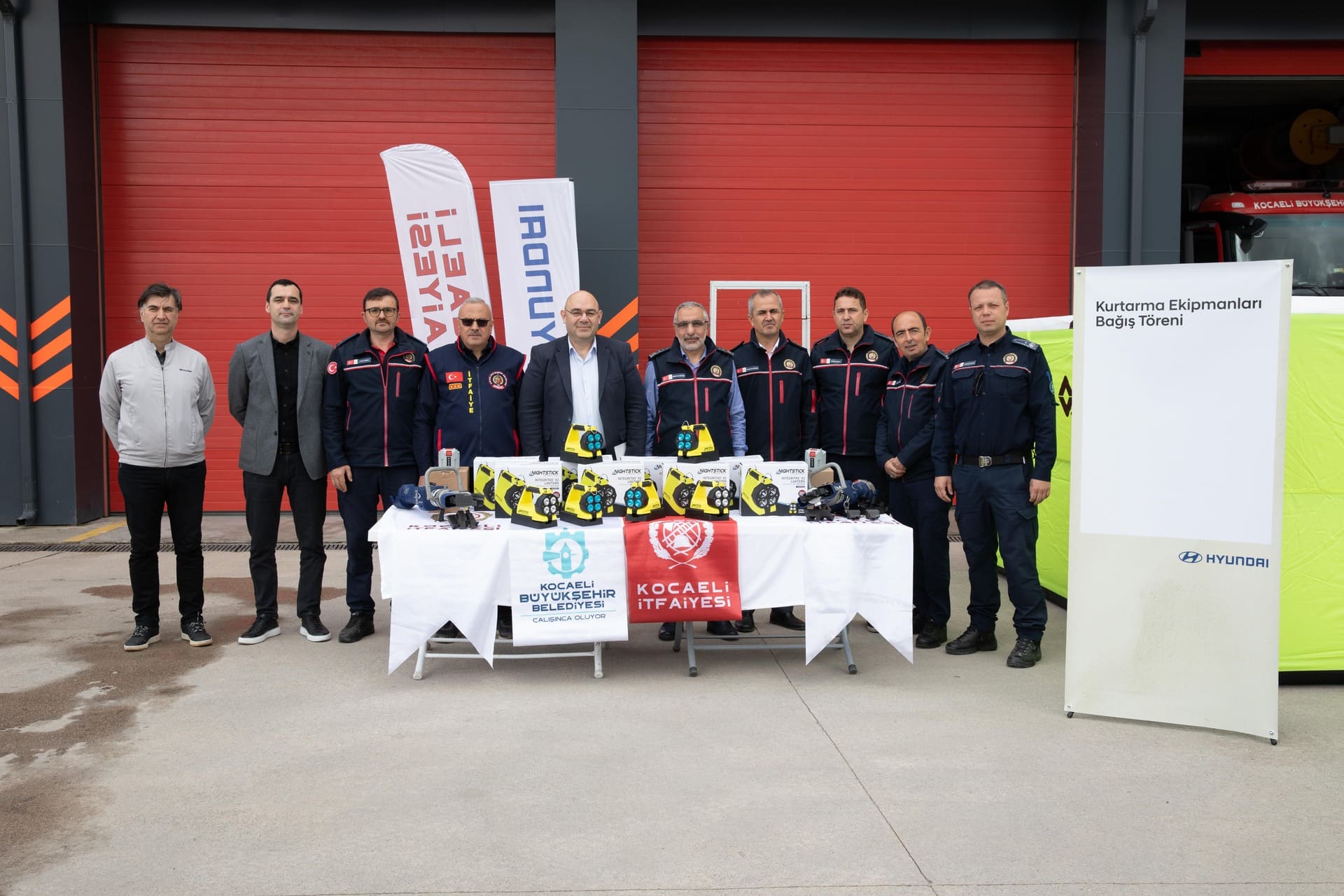 Rescue Equipment Support from Hyundai Motor Türkiye to Kocaeli Fire Department