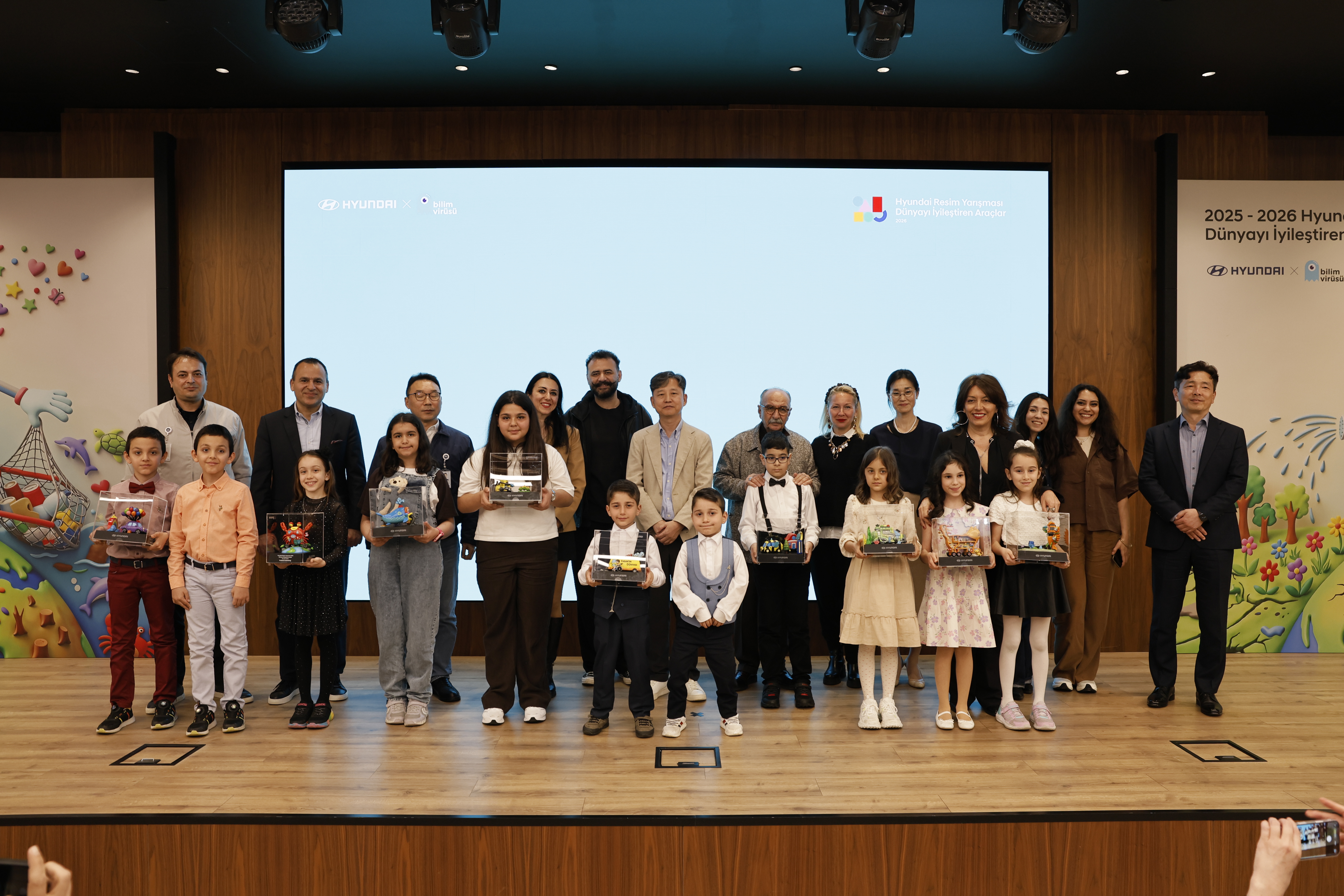We brought children’s dreams to life at the Hyundai Painting Contest